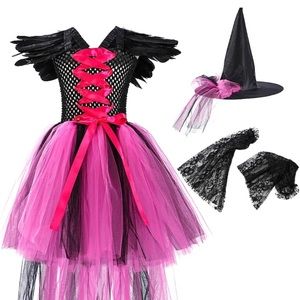 Halloween vampire witch costume